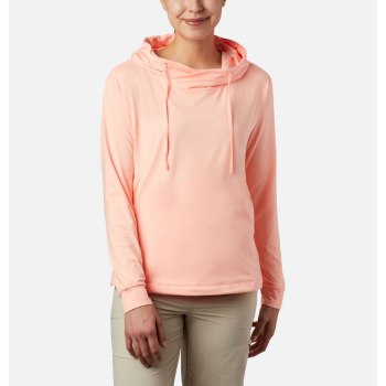 Columbia PFG Slack Water Knit, Sudaderas Con Capucha Rosas Para Mujer | 793480-KIO